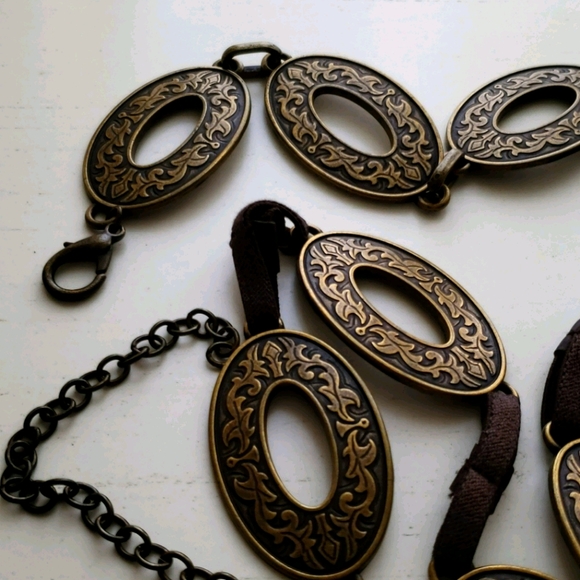 Vintage metal belt